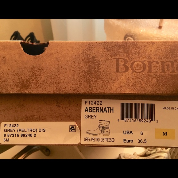 Born Cross Bootie in Distressed Taupe - Picture 8 of 8